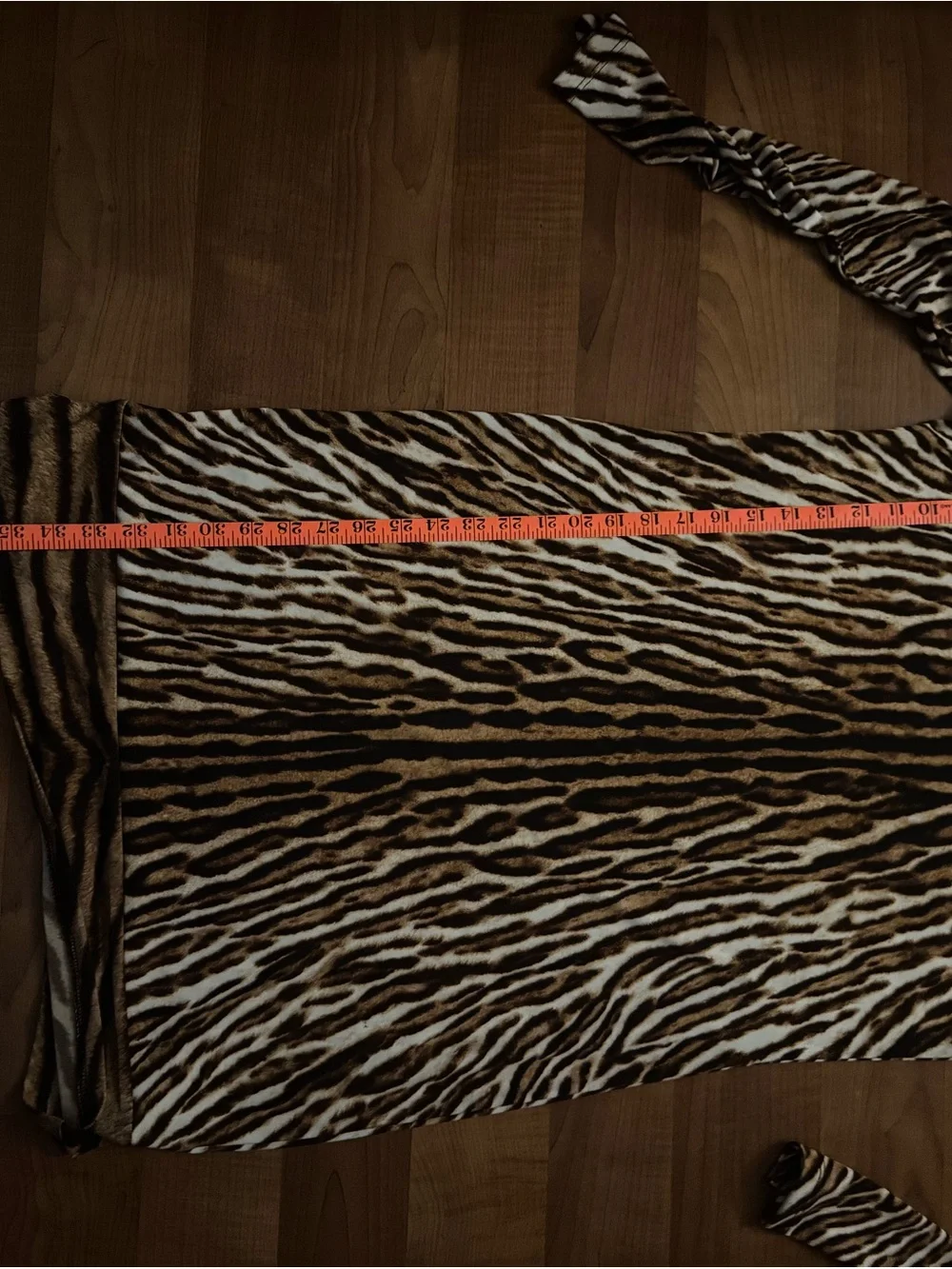 MICHAEL Michael Kors Animal Print Long Sleeve Midi Dress – Size L
